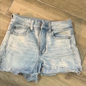 American Eagle Outfitters Light Blue Jean Shorts